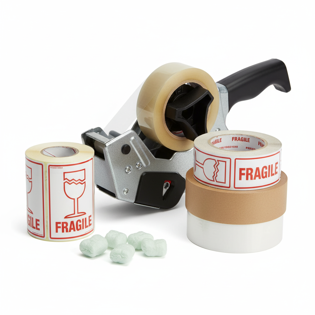 Packing Tape & Labels
